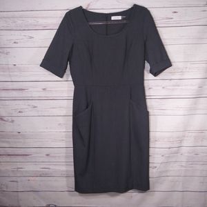 Calvin Klein Professional A-line Midi Dress sz 8